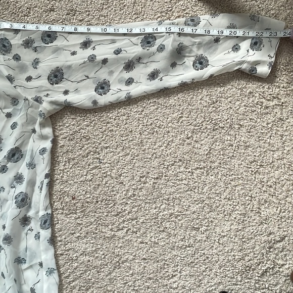 Ann Taylor Sheer Blouse - Picture 7 of 8